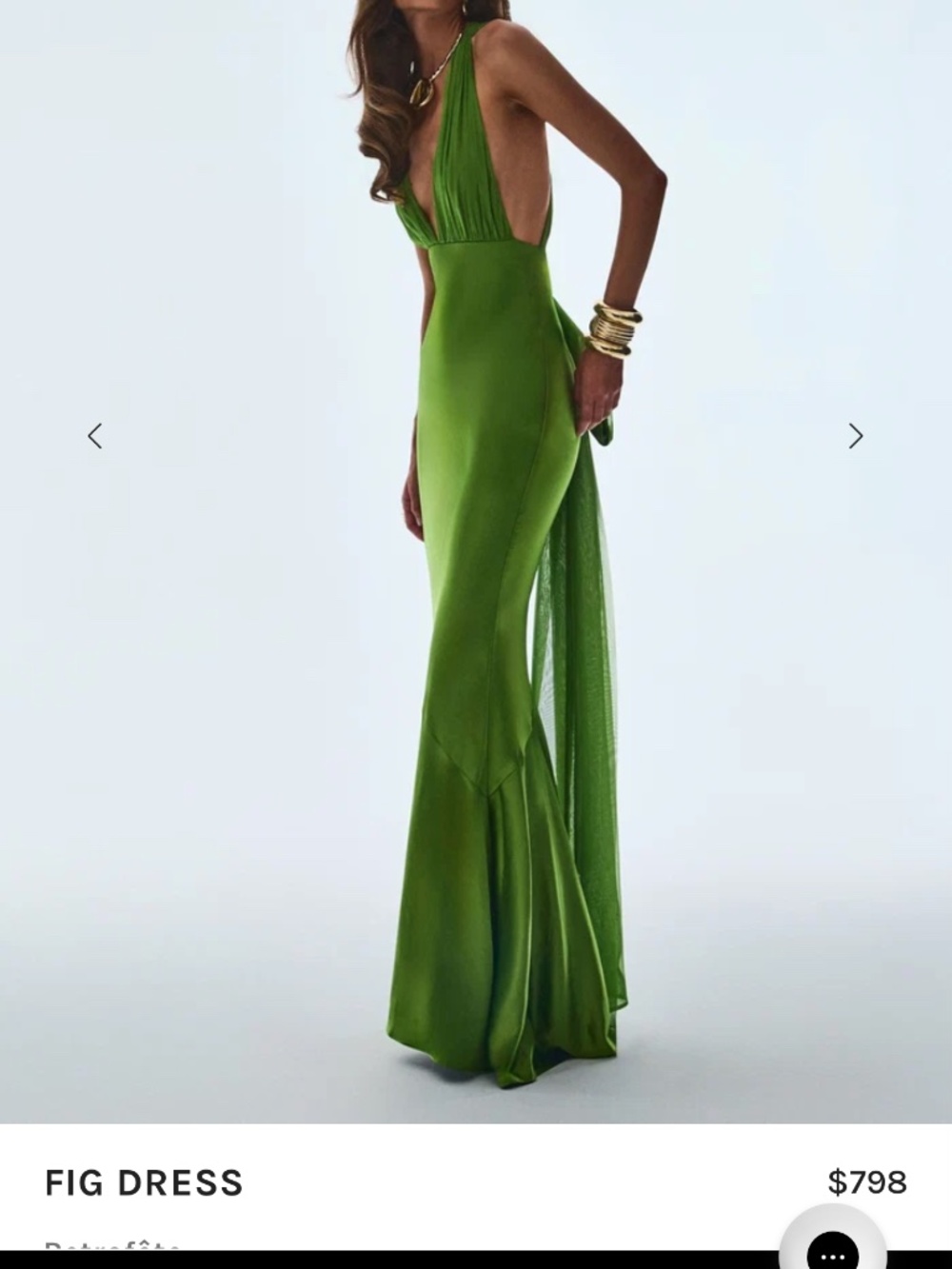 Retrofete Fig Dress (Brand new, never worn) - Picture 2 of 9